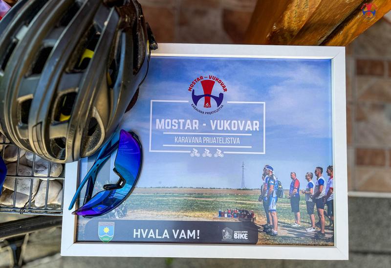 Žepče dočekalo biciklističku karavanu prijateljstva Mostar – Vukovar